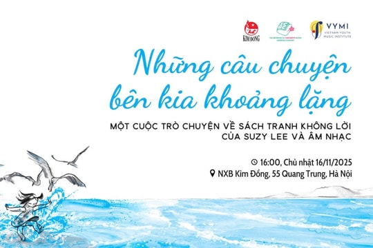 Cuộc trò chuyện về sách tranh không lời của Suzy Lee và âm nhạc