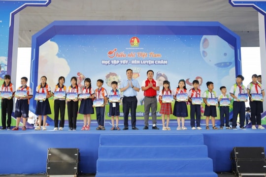 Hành trình bốn năm tiếp sức thiếu nhi học tập tốt, rèn luyện chăm