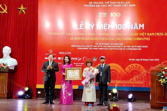 Trường Đại học Mỹ thuật Việt Nam 100 năm góp phần kiến tạo mỹ thuật Việt Nam hiện đại