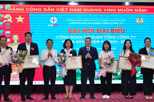 Công đoàn Cơ quan EVNNPC: Vững vàng vai trò dẫn dắt, sát cánh cùng người lao động