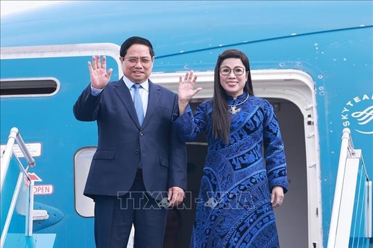 Thủ tướng Phạm Minh Chính và Phu nhân lên đường thăm, làm việc tại 3 nước: Kuwait, Algeria, Nam Phi