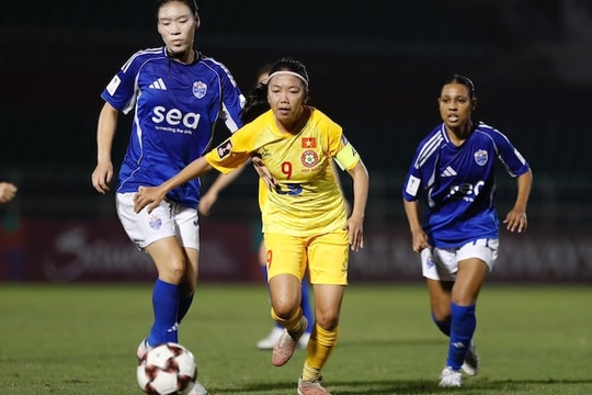 Thắng Singapore, CLB nữ TP Hồ Chí Minh I vào tứ kết Cúp C1 châu Á