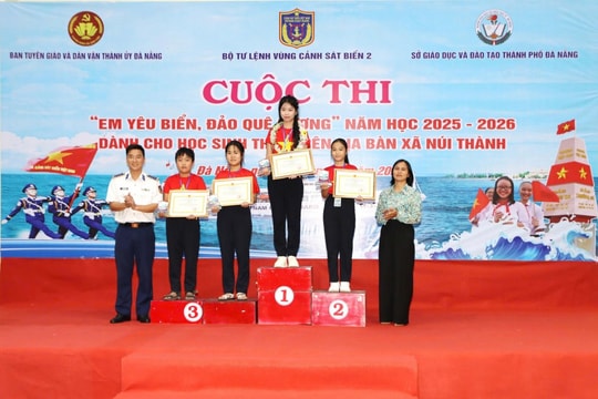 Sôi nổi Cuộc thi "Em yêu biển, đảo quê hương" tại Đà Nẵng