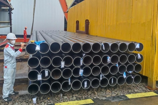 Hòa Phát cung cấp hơn 1.800 tấn ống thép phục vụ APEC 2027