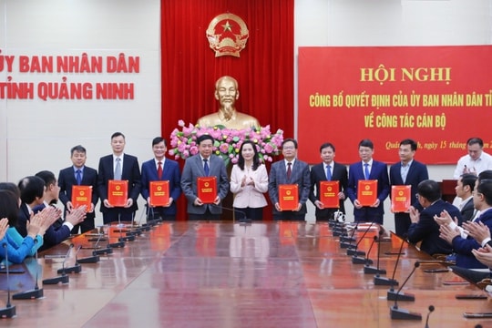 Quảng Ninh điều động, bổ nhiệm các lãnh đạo sở, ngành