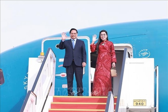 Thủ tướng Phạm Minh Chính và Phu nhân bắt đầu thăm chính thức Kuwait