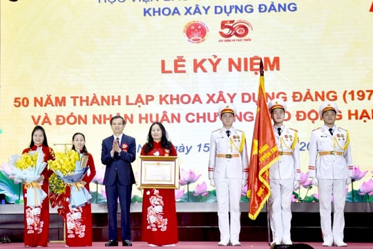 Khoa Xây dựng Đảng (Học viện Báo chí và Tuyên truyền): 50 năm vững bước phát triển