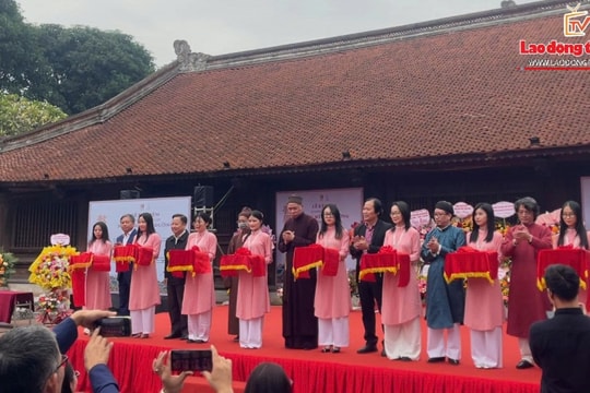 20 năm “gieo chữ, dưỡng tâm”: Nhân Mỹ học đường rạng rỡ trong Triển lãm Hàn Mặc 2025