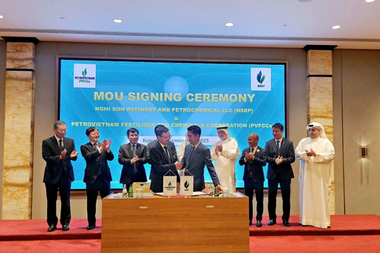 Lễ ký thỏa thuận hợp tác giữa PVFCCo – Phú Mỹ và NSRP tại Kuwait