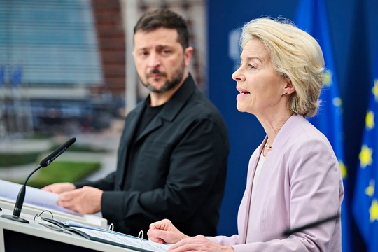 Châu Âu đề xuất 3 phương án tài chính hỗ trợ Ukraine