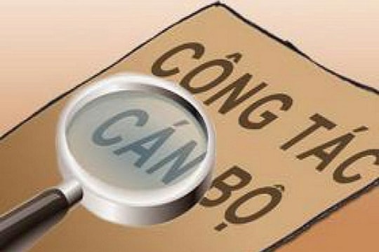 Bước đi mạnh mẽ trong công tác cán bộ