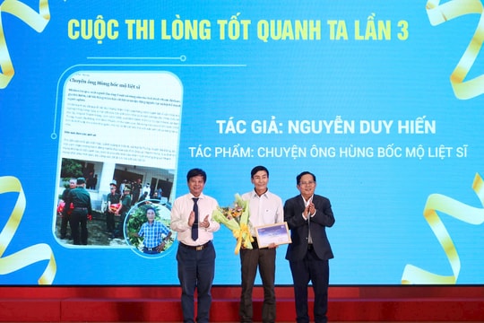 Hơn 600 tác phẩm dự cuộc thi “Người thầy kính yêu” và “Lòng tốt quanh ta”