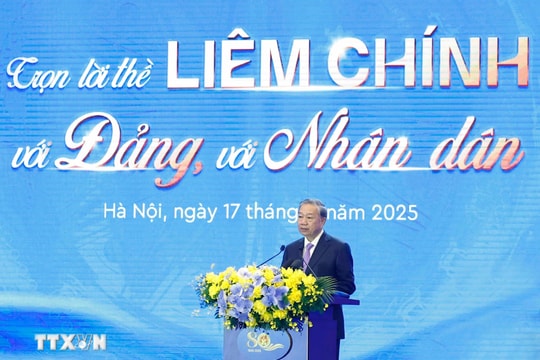 Phát biểu của Tổng Bí thư Tô Lâm tại Lễ kỷ niệm 80 năm Ngày truyền thống Thanh tra Việt Nam