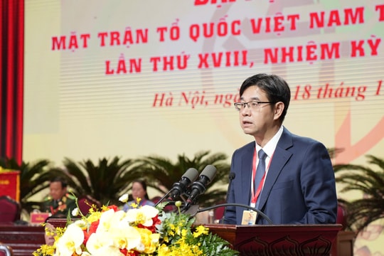 Đại hội đại biểu MTTQ Việt Nam TP Hà Nội lần thứ XVIII Nhiều ý kiến tâm huyết, trí tuệ đóng góp vào Dự thảo Văn kiện Đại hội đại biểu toàn quốc MTTQ Việt Nam