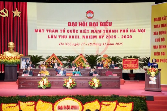 [VIDEO] Phiên thứ nhất Đại hội đại biểu MTTQ Việt Nam TP Hà Nội, nhiệm kỳ 2025 - 2030