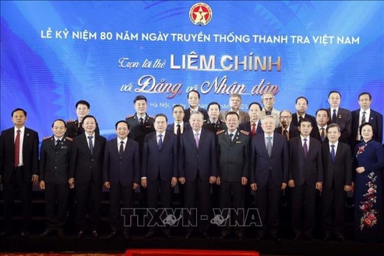 Tổng Bí thư Tô Lâm: Công tác thanh tra cần chuyển trọng tâm từ “xử lý vi phạm” sang “phòng ngừa từ sớm, từ xa”