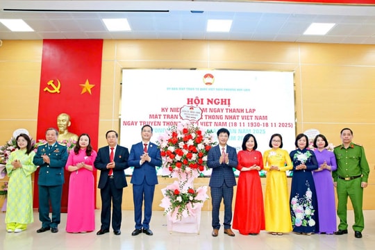 Phường Kim Liên phát huy sức mạnh đại đoàn kết, lan tỏa mạnh mẽ phong trào thi đua