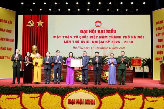 TRỰC TUYẾN: Ngày làm việc đầu tiên Đại hội đại biểu MTTQ Việt Nam thành phố Hà Nội lần thứ XVIII, nhiệm kỳ 2025 - 2030