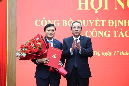Chủ tịch UBND tỉnh Nghệ An giữ chức Phó Bí thư Tỉnh ủy Quảng Trị