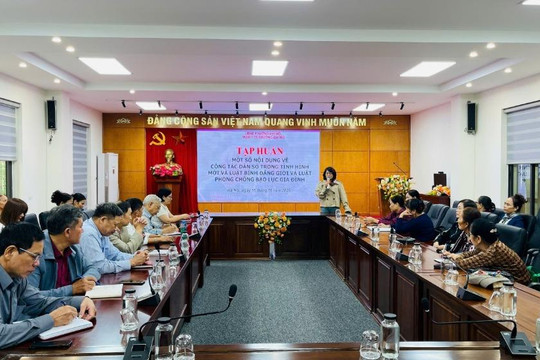 Phường Đại Mỗ truyền thông kiểm soát tình trạng mất cân bằng giới tính khi sinh