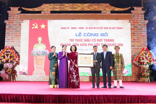 “Tri thức nấu cỗ Bát Tràng” vào Danh mục Di sản văn hóa phi vật thể quốc gia