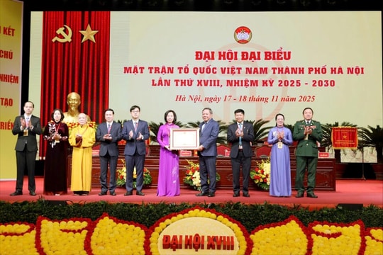 Phiên thứ nhất Đại hội đại biểu MTTQ Việt Nam TP Hà Nội, nhiệm kỳ 2025-2030