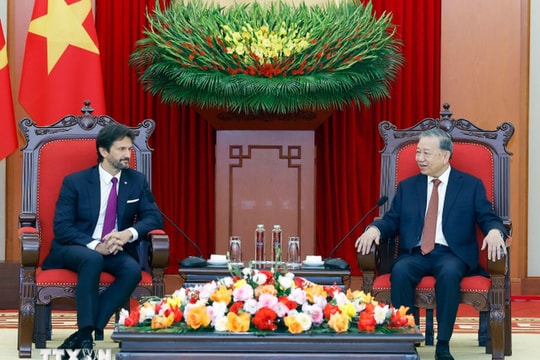 Tổng Bí thư Tô Lâm tiếp Phó Thủ tướng, Bộ trưởng Quốc phòng Slovakia