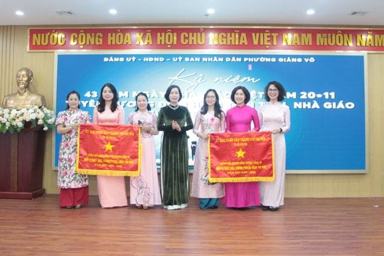 Phường Giảng Võ sẽ đẩy mạnh chuyển đổi số trong giáo dục