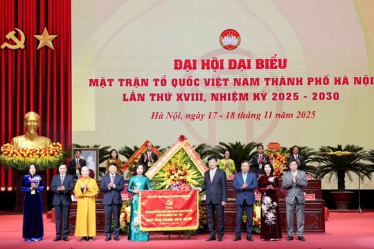 Khai mạc trọng thể Đại hội đại biểu MTTQ Việt Nam TP Hà Nội lần thứ XVIII
