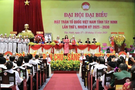 Khai mạc Đại hội đại biểu MTTQVN tỉnh Tây Ninh lần thứ I