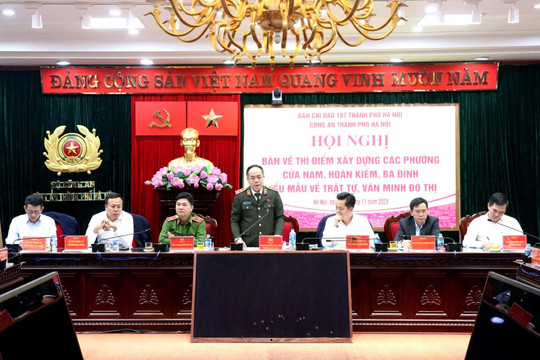 Hà Nội Xây dựng 3 phường kiểu mẫu về trật tự, văn minh đô thị