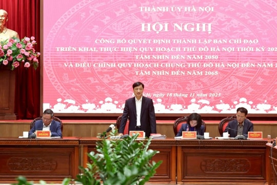 Khẩn trương xây dựng thể chế, chính sách đặc thù phát triển Thủ đô