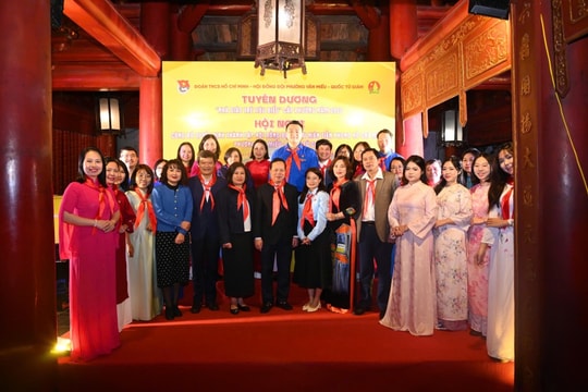 Đoàn Thanh niên phường Văn Miếu – Quốc Tử Giám Công bố thành lập Hội đồng Đội và tuyên dương Nhà giáo trẻ, giỏi