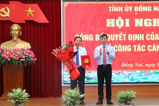 Đồng chí Nguyễn Văn Út giữ chức Chủ tịch UBND tỉnh Đồng Nai