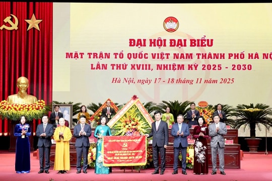 [ẢNH] Khai mạc trọng thể Đại hội MTTQ Việt Nam thành phố Hà Nội lần thứ XVIII