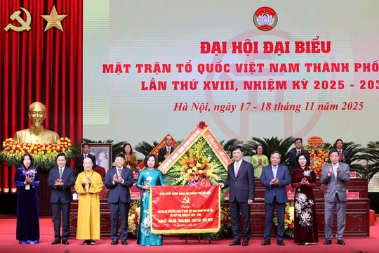 Đại hội đại biểu MTTQ Việt Nam thành phố Hà Nội lần thứ XVIII thành công tốt đẹp