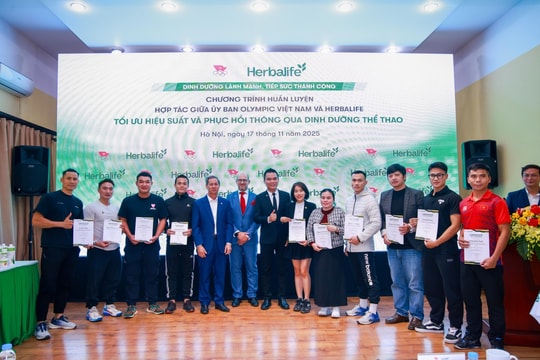Nâng cao kiến thức về dinh dưỡng thể thao cho huấn luyện viên và vận động viên