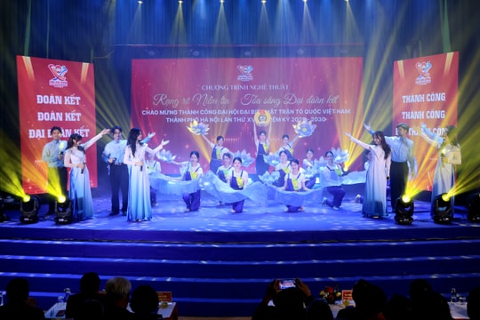 Đặc sắc chương trình nghệ thuật “Rạng rỡ niềm tin - Toả sáng đại đoàn kết”