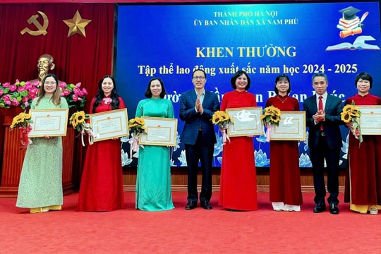 Nam Phù tri ân đội ngũ nhà giáo, vinh danh học sinh, sinh viên xuất sắc