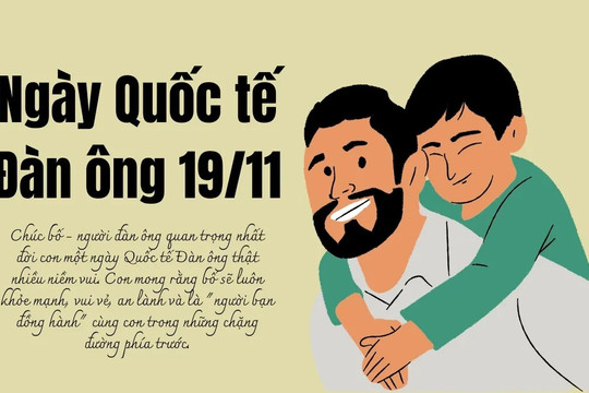 Ngày Quốc tế Đàn ông 19/11 tôn vinh phái mạnh, vì sao vẫn xa lạ ở Việt Nam?