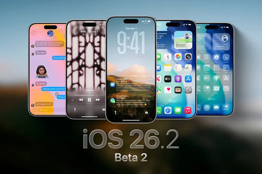 Apple chính thức phát hành iOS 26.2 beta 2