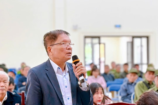 Công an phường Thanh Liệt lắng nghe ý kiến nhân dân