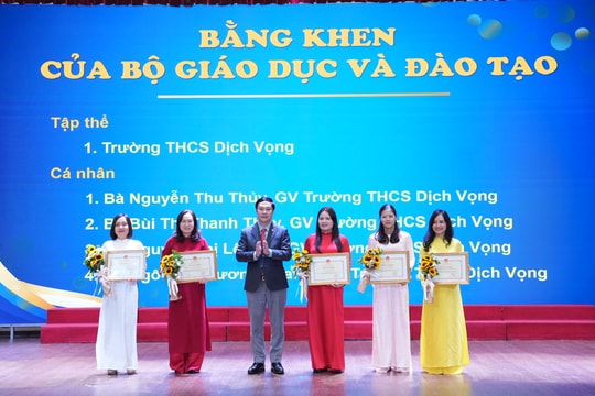 Giáo dục là điểm sáng trong hành trình đổi mới của phường Cầu Giấy