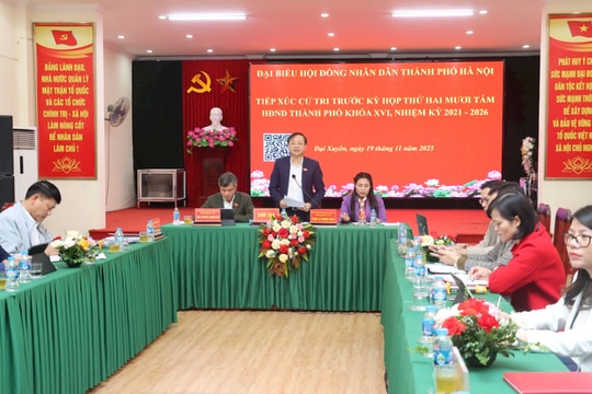 Cử tri 4 xã: Đại Xuyên, Phú Xuyên, Chuyên Mỹ, Phượng Dực kiến nghị nhiều vấn đề dân sinh, hạ tầng