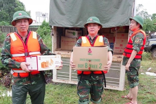 Gần 1.390 tỷ đồng đăng ký ủng hộ đồng bào vùng bão qua Ban Vận động cứu trợ Trung ương