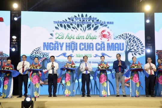 Không gian ẩm thực Cà Mau tạo sức hút lớn tại TP Hồ Chí Minh