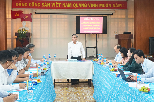 HĐND TP Cần Thơ làm việc với Trung tâm Giáo dục Thường xuyên