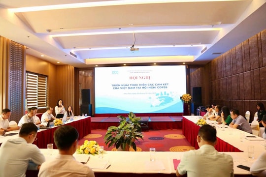 Việt Nam hướng tới mục tiêu phát thải ròng bằng “0” vào năm 2050