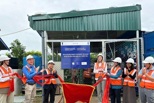 Hải Phòng: Khởi động dự án thí điểm tái sử dụng nước thải công nghiệp