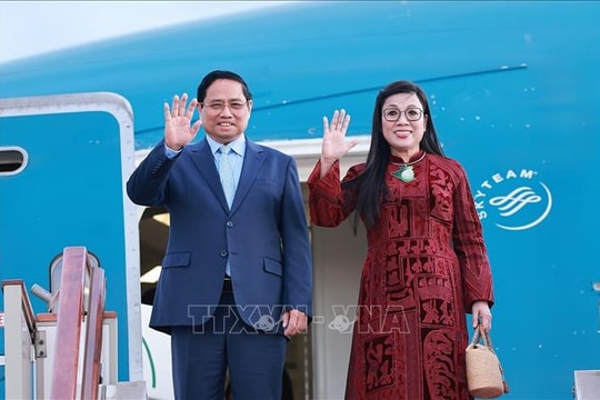 Thủ tướng Phạm Minh Chính và Phu nhân bắt đầu thăm chính thức Algeria